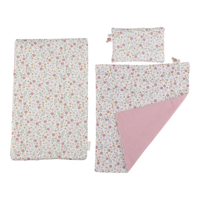 Little Dutch Wooden Doll Bed Pink - Swanky Boutique Malta 
