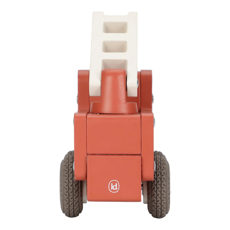 Little Dutch Wooden Fire Truck Red - Swanky Boutique Malta