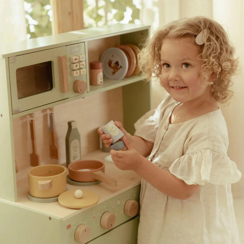 Little Dutch Wooden Play Kitchen Mint - Swanky Boutique Malta