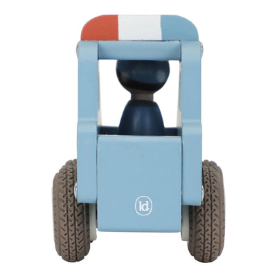 Little Dutch Wooden Police Car Blue - Swanky Boutique Malta