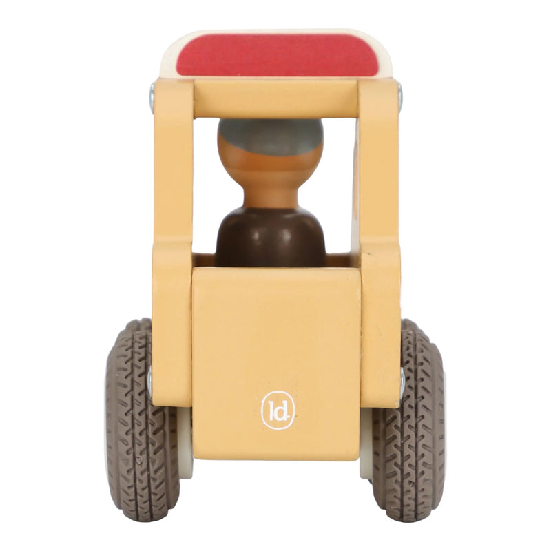 Wooden Taxi - Yellow