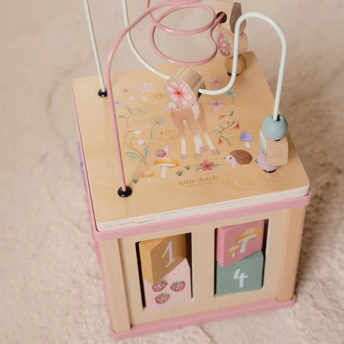 Little Dutch Wooden activity cube - Fairy Garden Swanky Boutique 