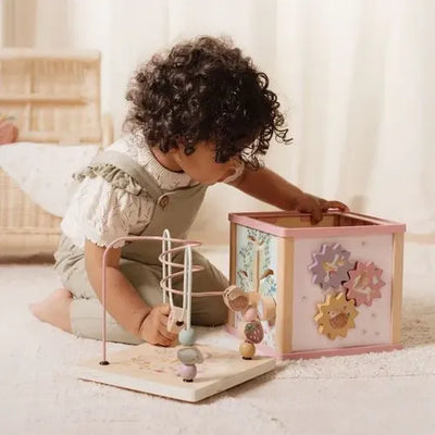 Little Dutch Wooden activity cube - Fairy Garden Swanky Boutique 
