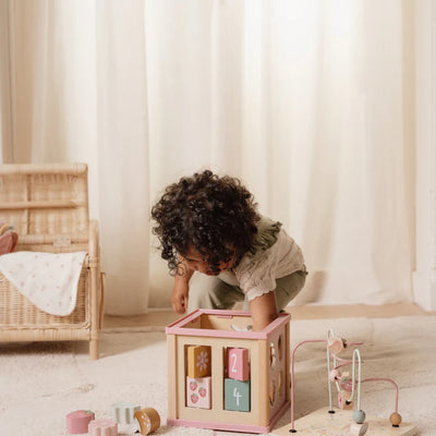 Little Dutch Wooden activity cube - Fairy Garden Swanky Boutique 
