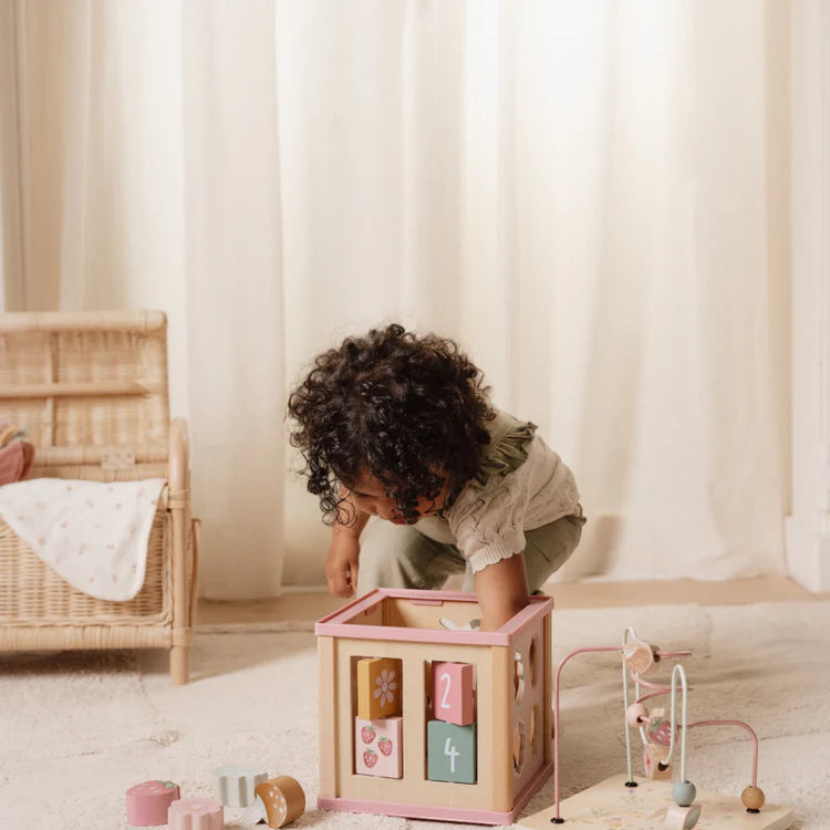 Little Dutch Wooden activity cube - Fairy Garden Swanky Boutique 