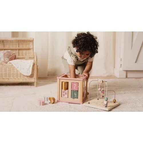 Little Dutch Wooden activity cube - Fairy Garden Swanky Boutique 