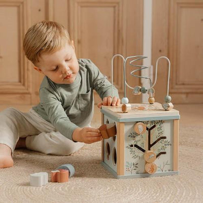 Little Dutch Wooden activity cube - Forest Friends - Swanky Boutique