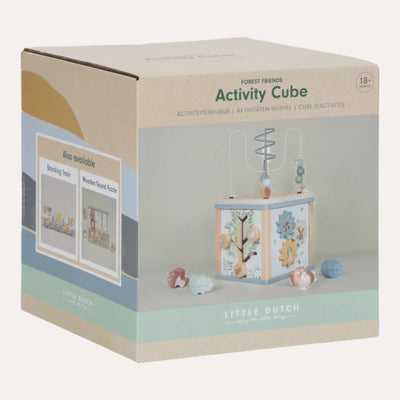 Little Dutch Wooden activity cube - Forest Friends - Swanky Boutique