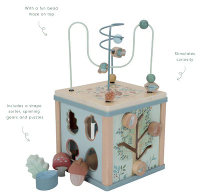 Little Dutch Wooden activity cube - Forest Friends - Swanky Boutique