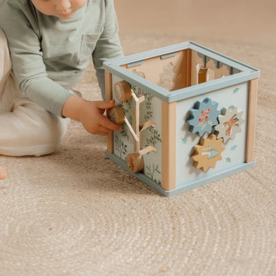 Little Dutch Wooden activity cube - Forest Friends - Swanky Boutique