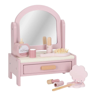 Little Dutch Wooden dressing table - Pink - Swanky Boutique Malta 