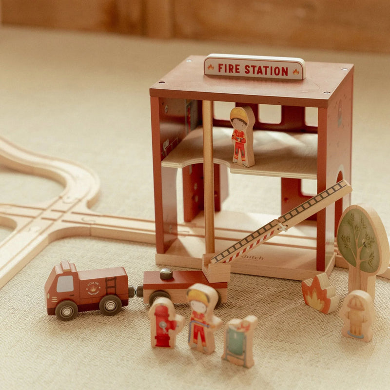 Wooden Fire Station (New Version)