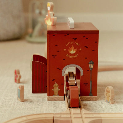 Wooden Fire Station (New Version)