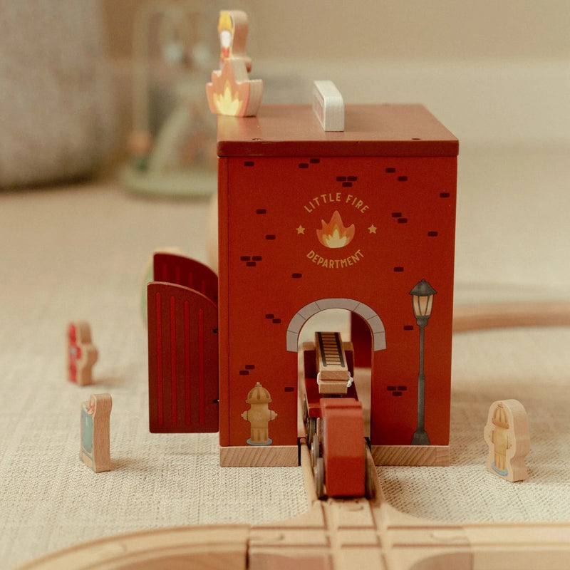 Wooden Fire Station (New Version)