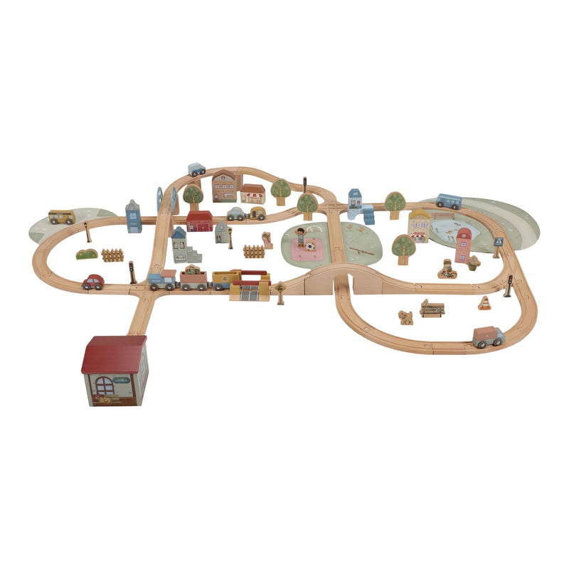 Little Dutch Wooden train track – XL  - Swanky Boutique Malta 