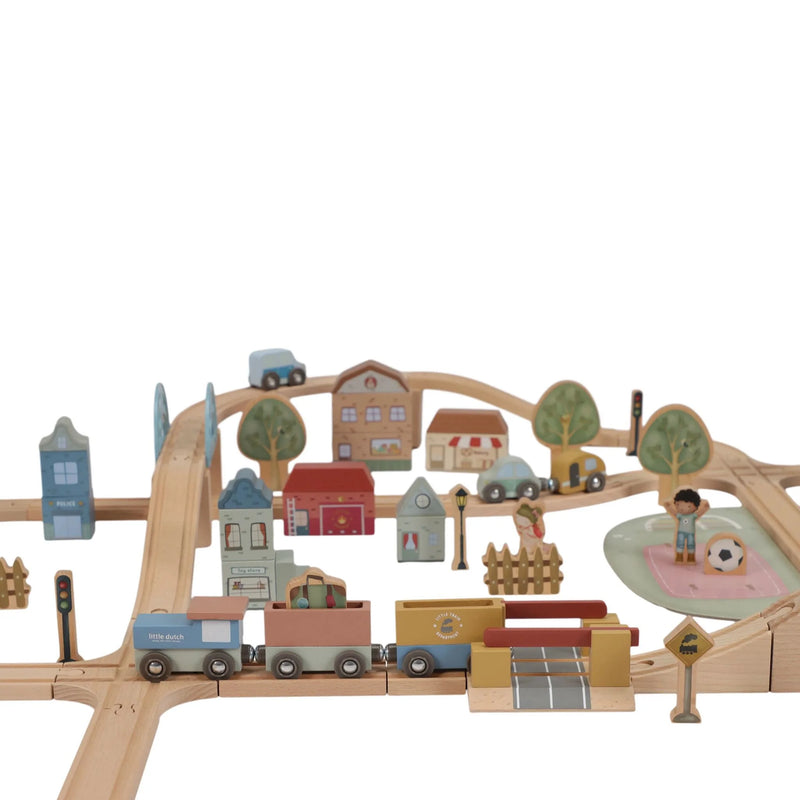Little Dutch Wooden train track – XL  - Swanky Boutique Malta 
