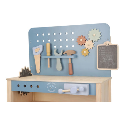 Little Dutch Toy Workbench Blue - Swanky Boutique Malta