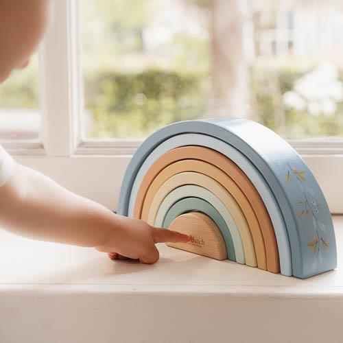 Little Dutch official website Rainbow Stacker - Forest Friends - Swanky Boutique