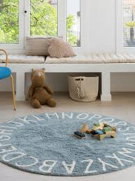 Lorena Canals - RUG - ABC NATURAL VINTAGE BLUE - Swanky Boutique Malta 