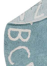 Lorena Canals - RUG - ABC NATURAL VINTAGE BLUE - Swanky Boutique Malta 