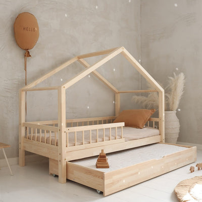 Luletto House Bed Bello Plus with Drawer - Swanky Boutique