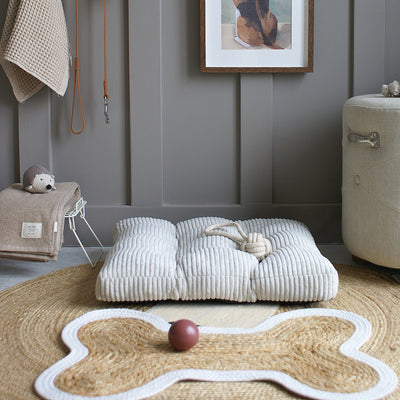 Luletto Pet Beige Pillow Large - Swanky Boutique Malta 