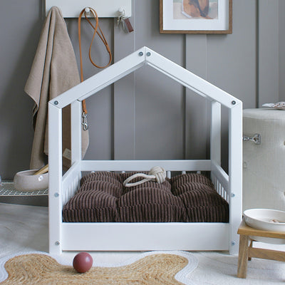 Luletto Pets - Cosy House Bed Small - White