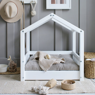 Luletto Pets - Cosy House Bed Small - White