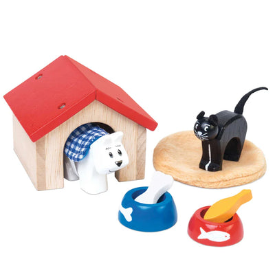Le Toy Van - Wooden Dolls House Pet Set- Swanky Boutique