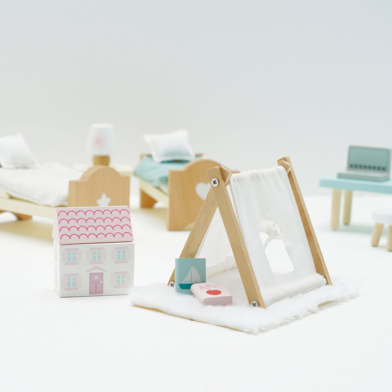 Wooden Dolls House Children&