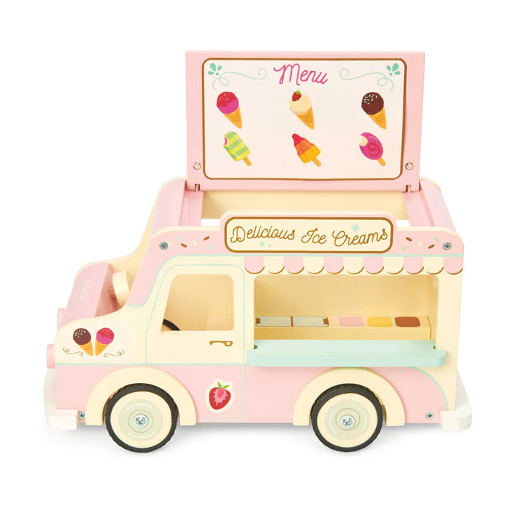 Le Toy Van - Dolly Ice Cream Van Sophies Doll House Accessories - Swanky Boutique