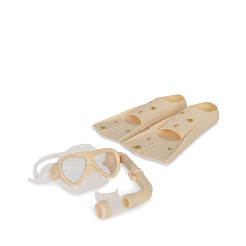 Konges Sloejd - Snorkel Set Lemon Size EU 31-32 - Swanky Boutique