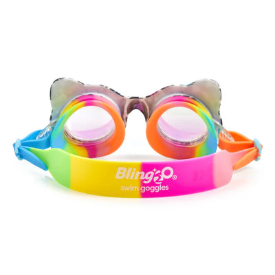 Bling2o Goggles - Midnight Meow - Talk to the Paw Swim Goggles - Swanky Boutique
