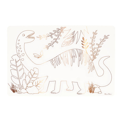 Meri Meri Colouring Placemats - Dinosaur-swanky boutique malta