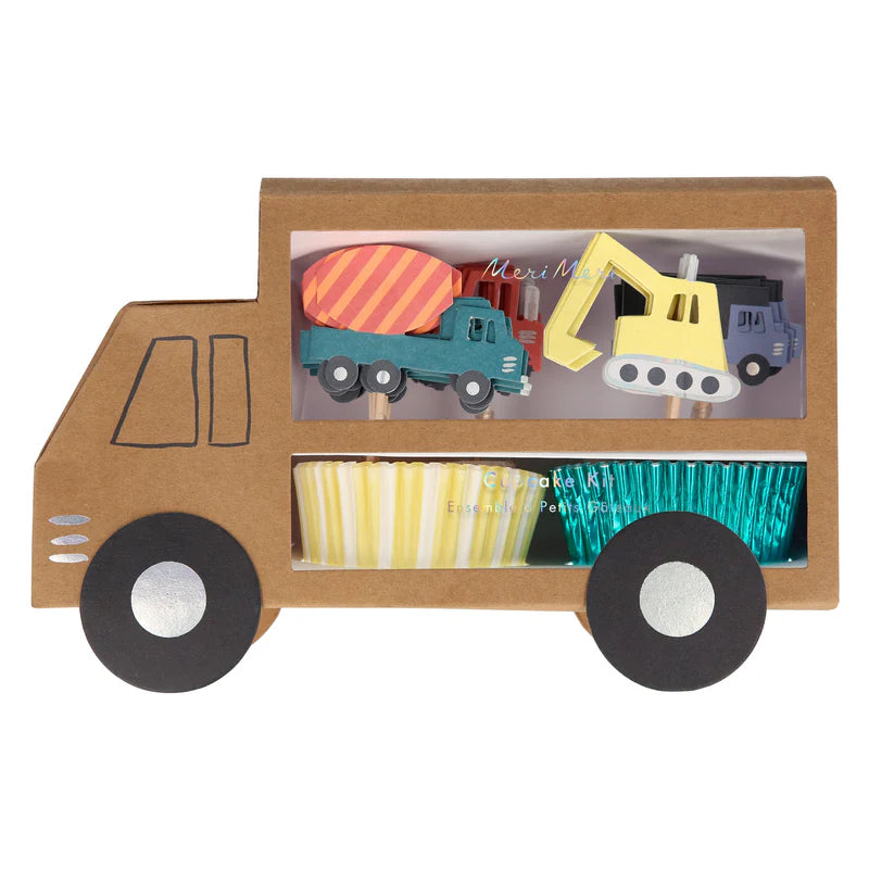 Meri Meri Construction Cupcake Kit - Swanky Boutique