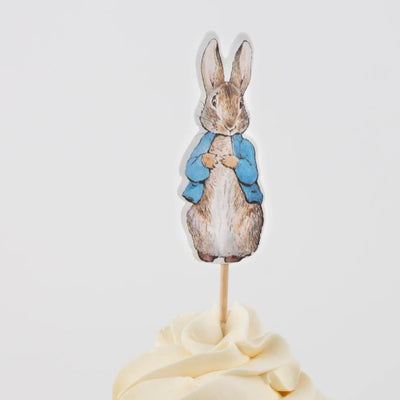 Meri Meri Cupcake Kit (Set of 24 Toppers & 24 Cupcake Cases)- Peter Rabbit in the Garden- swanky boutique malta 