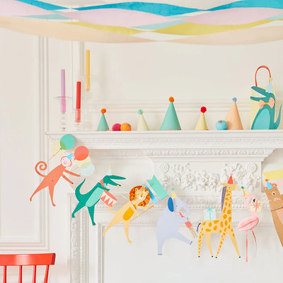 Meri Meri Garland, Large - Animal Parade- swanky boutique malta