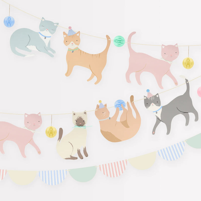 Meri Meri Garland, Large - Cute Kitten-swanky boutique malta 