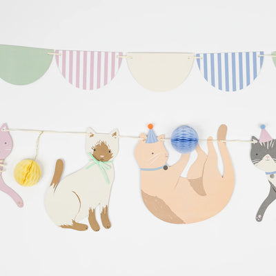 Meri Meri Garland, Large - Cute Kitten-swanky boutique malta 