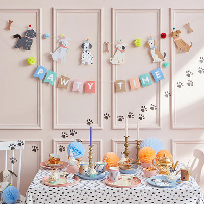 Meri Meri Garland, Large - Puppy Party- swanky boutique malta 
