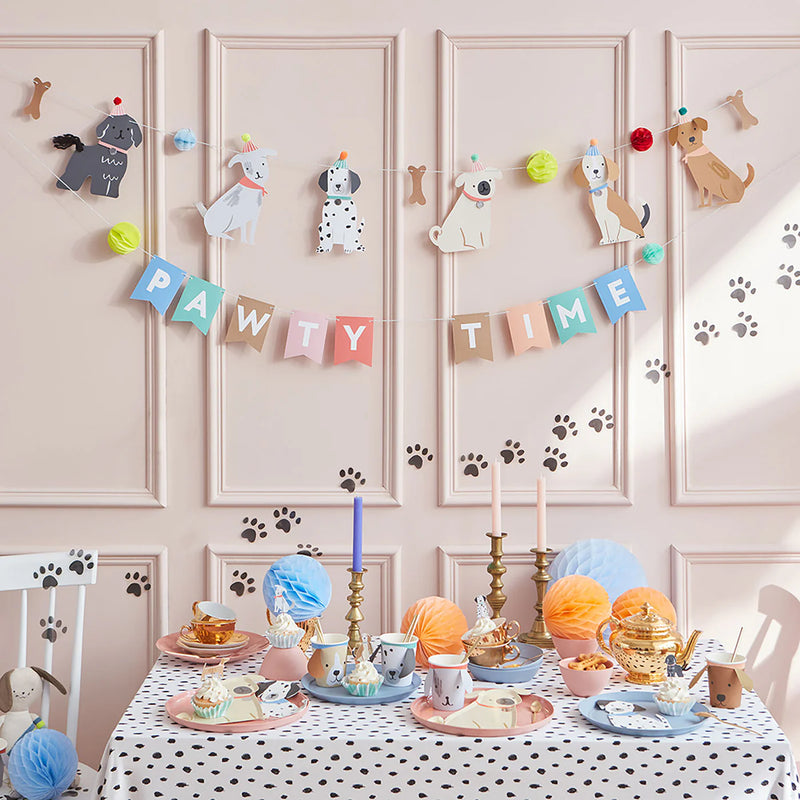 Meri Meri Garland, Large - Puppy Party- swanky boutique malta 