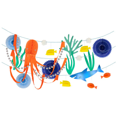 Meri Meri Garland, Large - Under the Sea-Swanky Boutique Malta