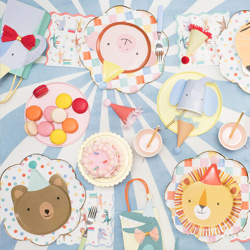 Meri Meri Napkins, Large Set of 16 - Animal Parade-swanky boutique malta