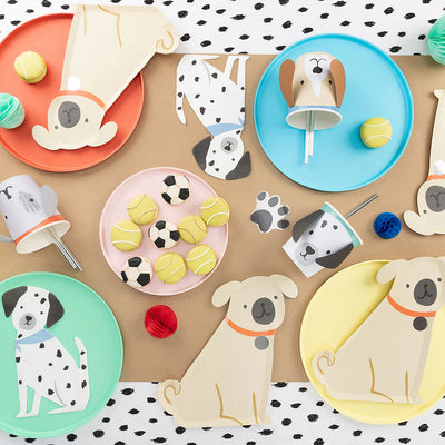 Meri Meri Party Cups, (Pack of 8) - Puppy- Swanky Boutique Malta