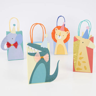 Meri Meri  Animal Parade Party Bags - Swanky Boutique Malta