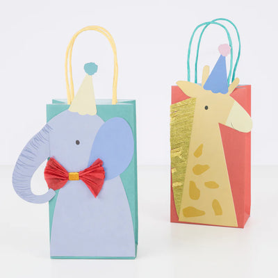 Meri Meri  Animal Parade Party Bags - Swanky Boutique Malta