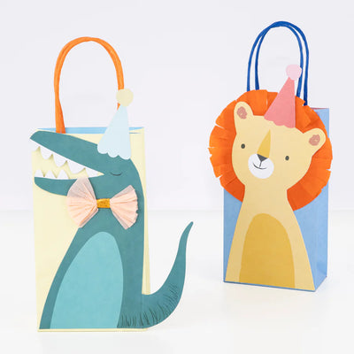 Meri Meri  Animal Parade Party Bags - Swanky Boutique Malta