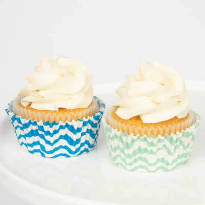 Meri Meri Cupcake Kit (Set of 24 Toppers & 24 Cupcake Cases)-Octopus & Shark - Swanky Boutique Malta 
