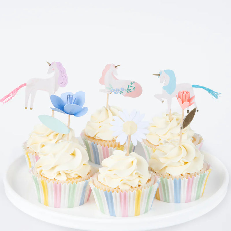 Meri Meri Meadow Unicorns Cupcake Kit - Swanky Boutique Malta
