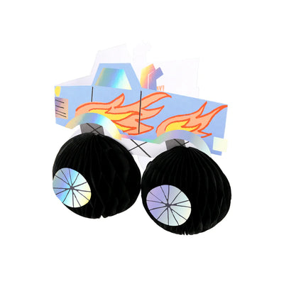 Meri Meri Monster Truck Birthday Card - Swanky Boutique Malta